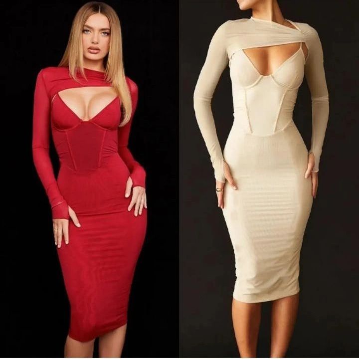 Long Sleeve Bodycon Dress