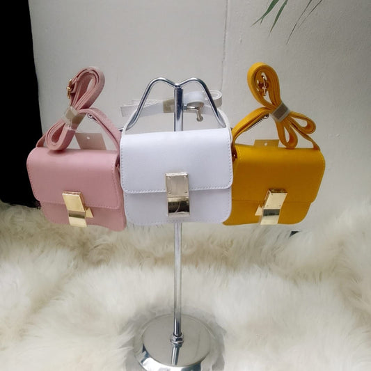 Mini Bag with Gold Buckle