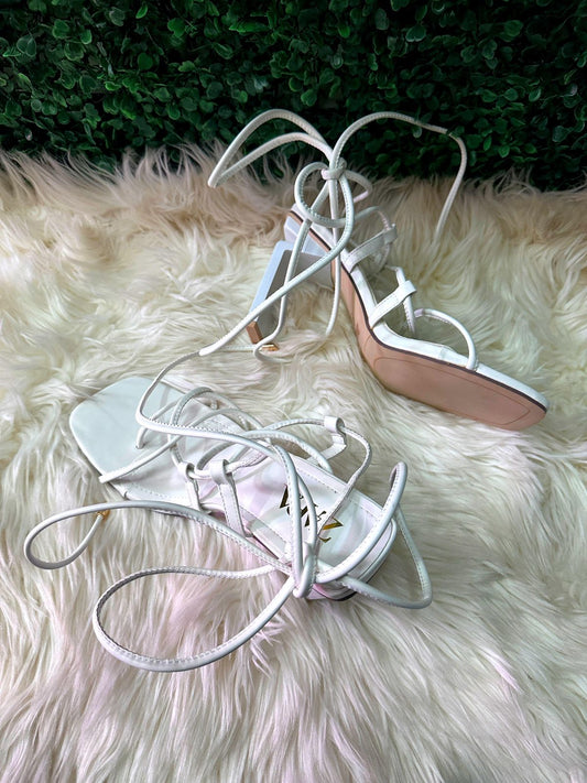 Zara White Heel