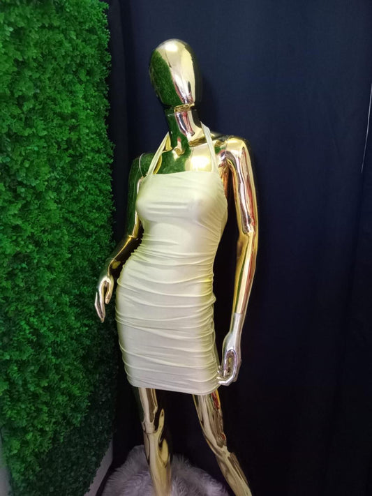 Satin Mini Dress
