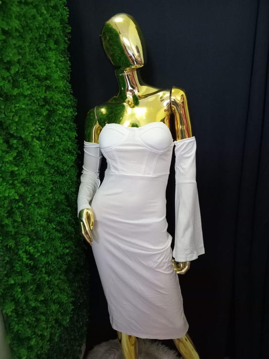 Low Shoulder Dress