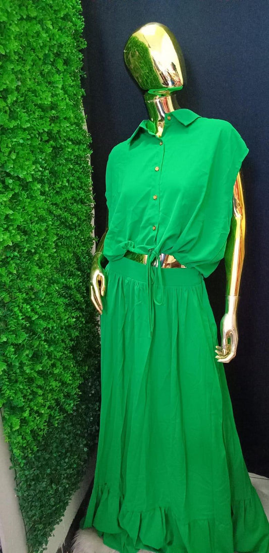 Skirt Set Over size